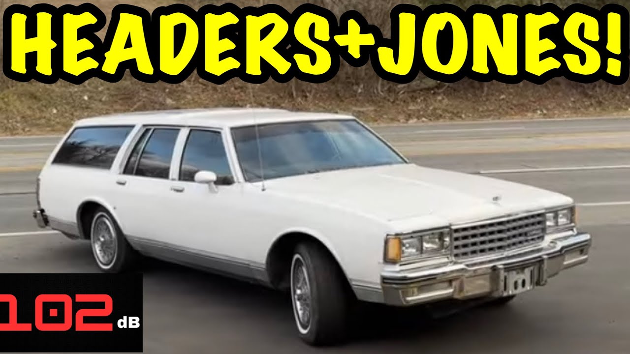 1975 Chevy Caprice Wagon V8 w/ HEADERS & JONES JFP!
