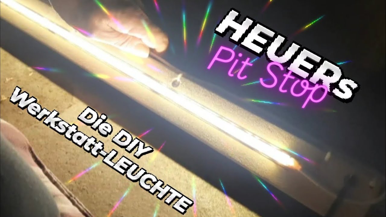 Werkstatt Leuchte selber bauen | DIY 5v LED Beleuchtung |