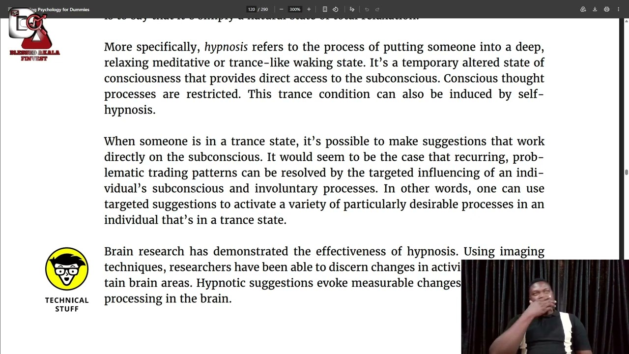 Read With Me - Trading Psychology for Dummies - Practicing Mental Self-Coaching Ep. 5