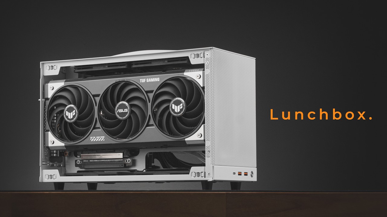 Lunchbox Sized 4K Gaming ITX PC Build - PCCooler K101