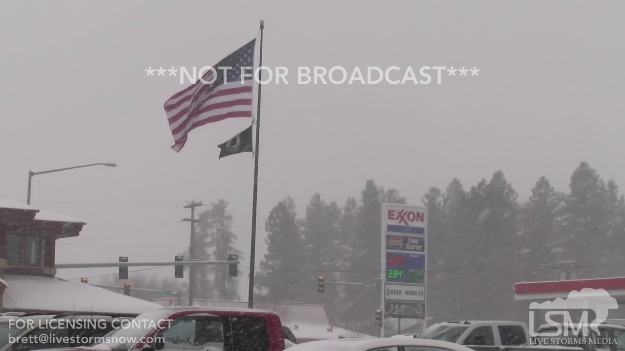 3-1-19 Columbia Falls MT Brutal Winter Storm