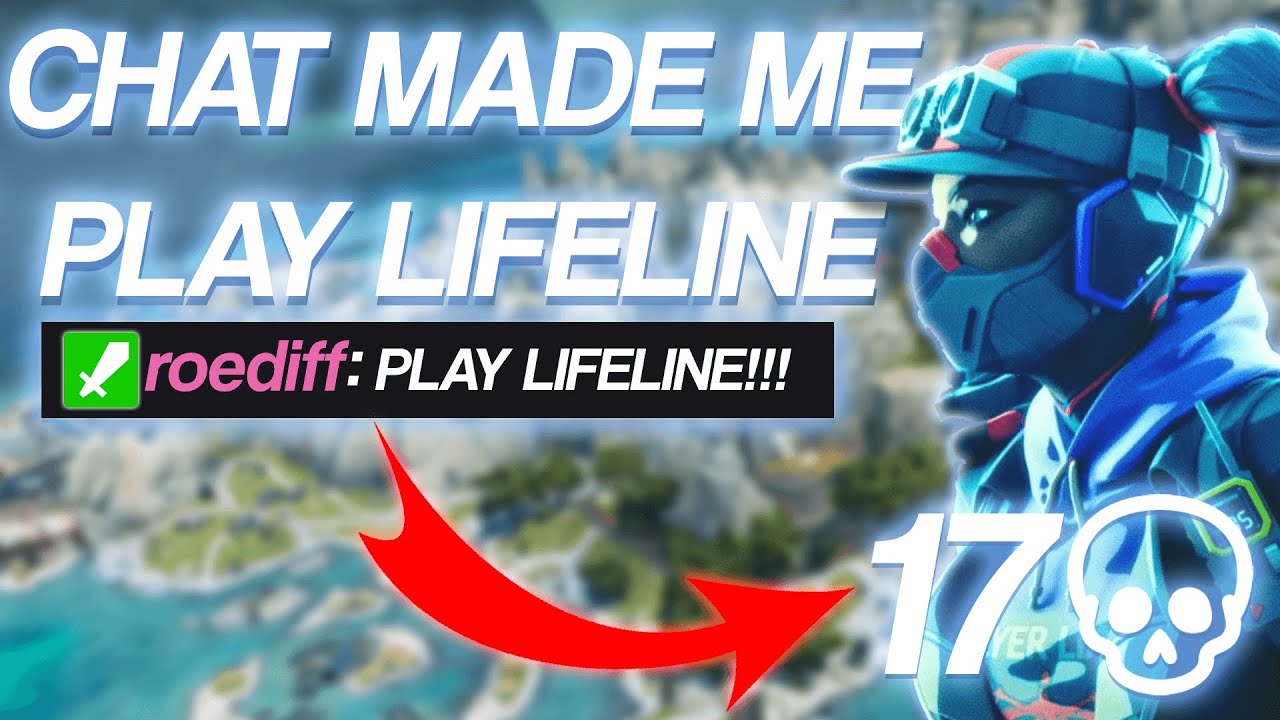 MY CHAT MADE ME PLAY LIFELINE AND I POPPED OFF! | Apex Legends Season 13