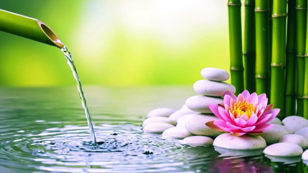 Relaxing Piano & Water Sounds 🌿 Music for Relaxing, Stress Relief, Deep Sleep & Meditation
