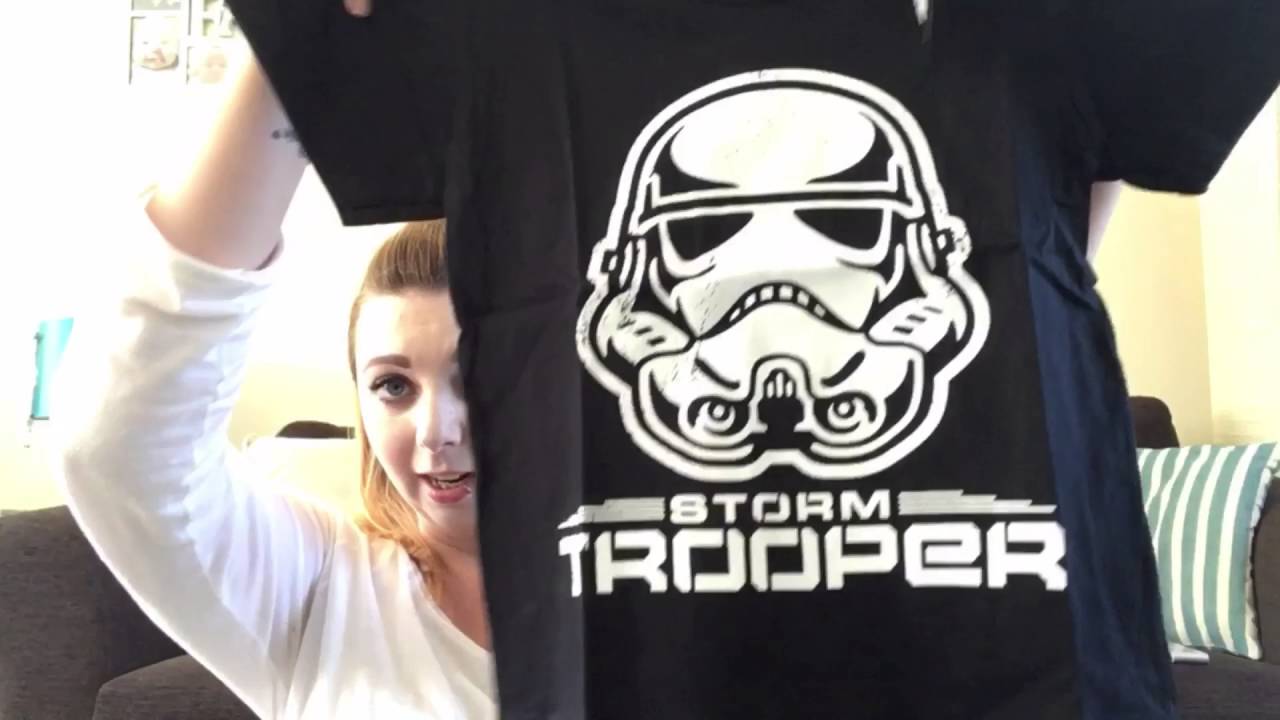 Unboxing Star Wars T shirt Haul