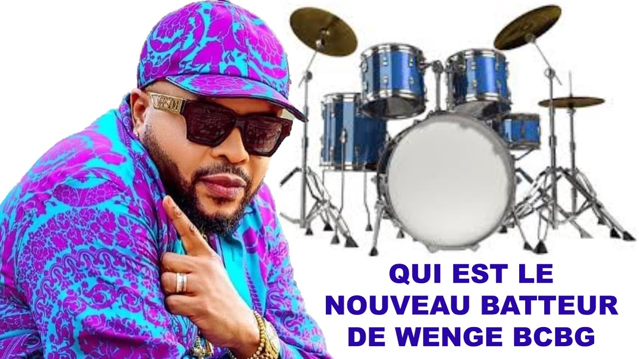 LE NOUVEAU BATTEUR ( DRUMMER) DE WENGE BCBG DE JB MPIANA