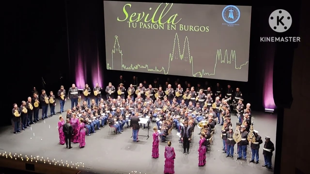 Presentación al Pueblo en Burgos. Concierto: Sevilla, tu Pasión en Burgos