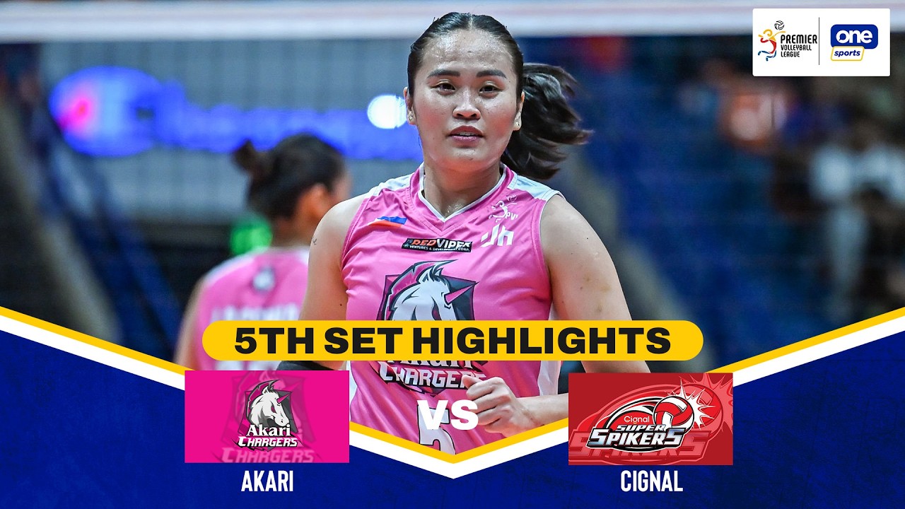 CIGNAL vs. AKARI | SET 5 HIGHLIGHTS | 2026 PVL ALL-FILIPINO CONFERENCE | FEB. 28, 2026