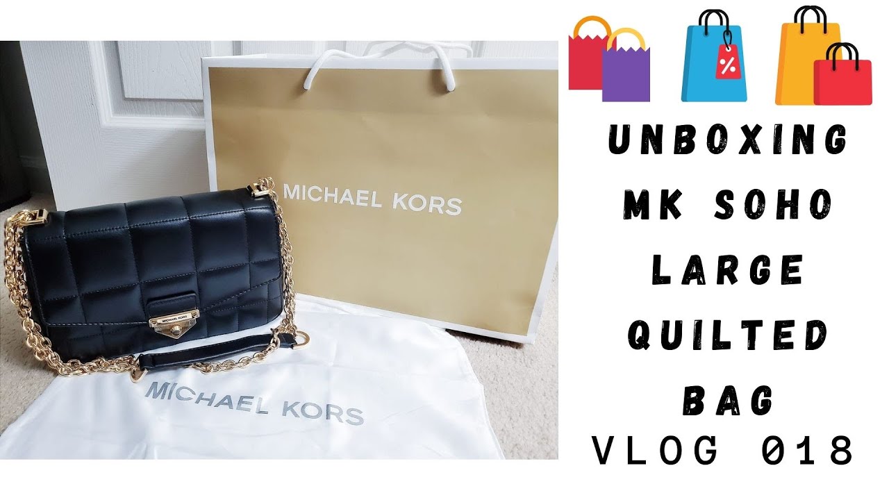 Vlog 018: Unboxing Michael Kors Soho Large Quilted Leather Shoulder Bag
