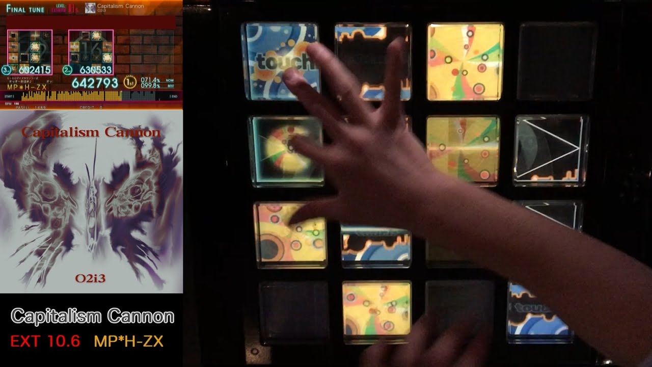【jubeat bt Ave.】Capitalism Cannon EXT [EXCELLENT] 60fps