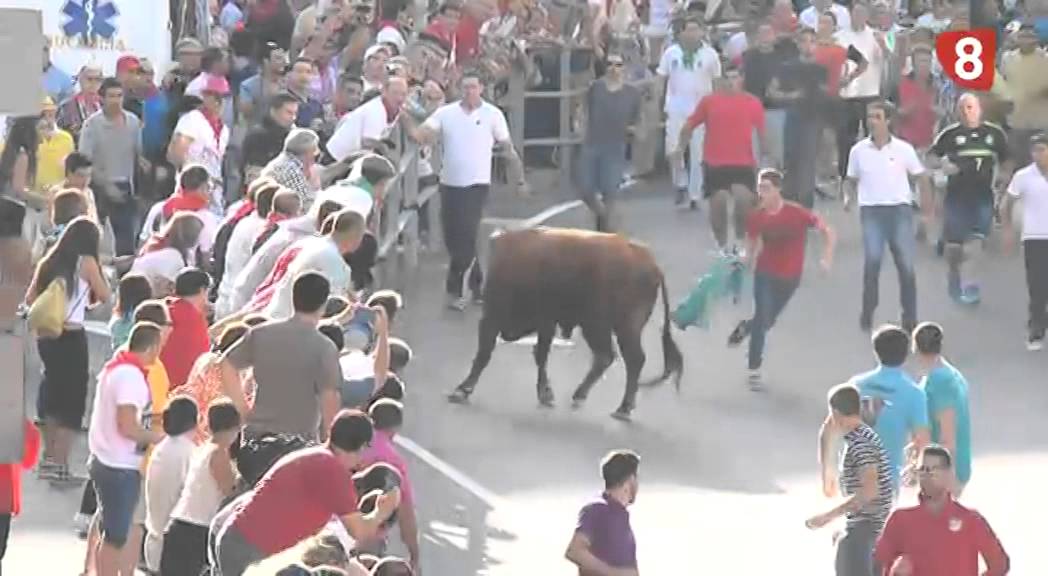 Primer encierro de Cuéllar 2015