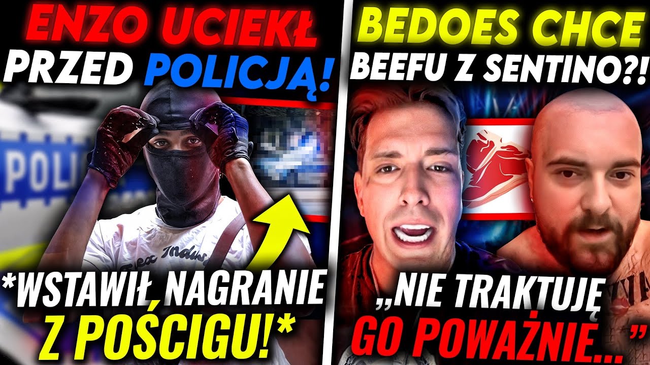 ENZO POCHWALIŁ SIĘ POŚCIGIEM POLICJI! BEDOES SABOTUJE SENTINO?!