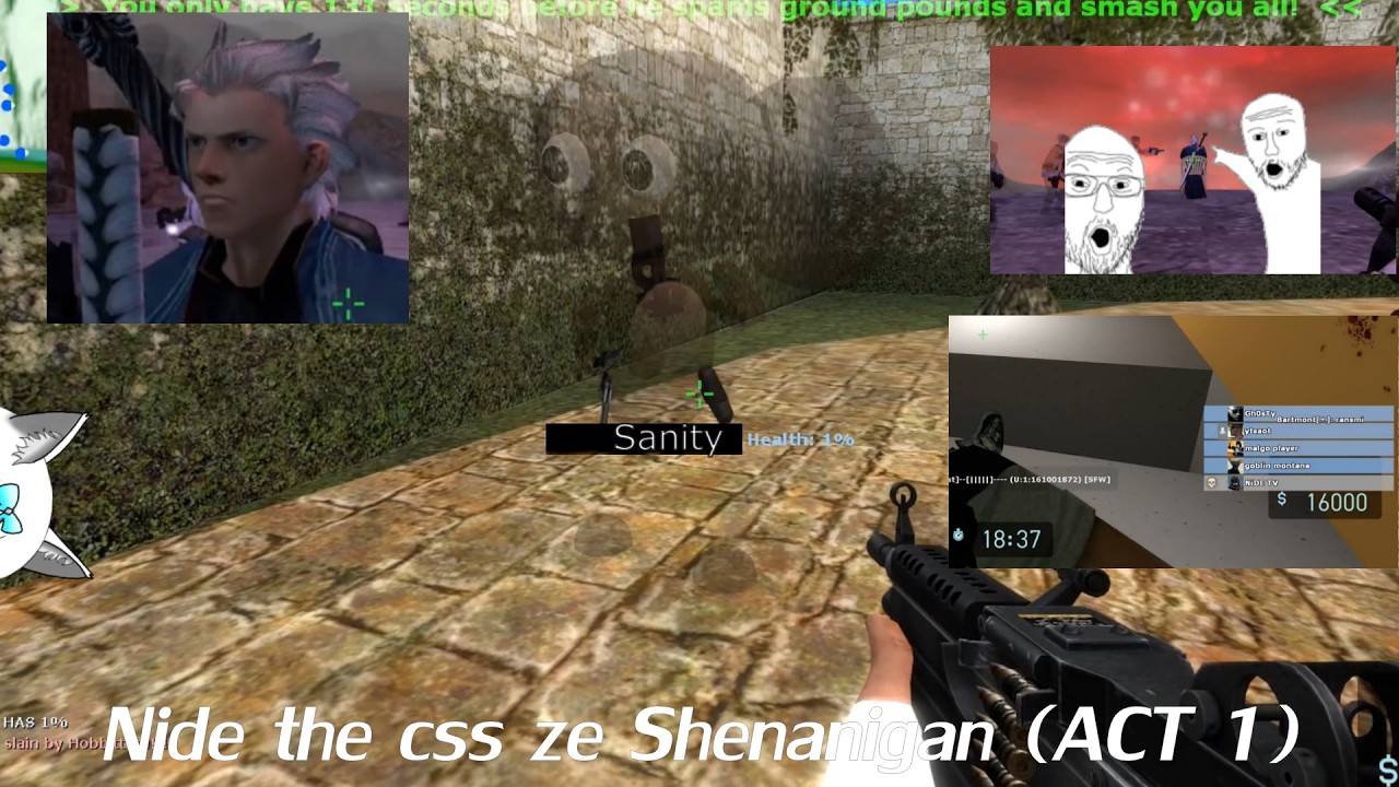 (CSS ZE) Cracking ahh the insanity
