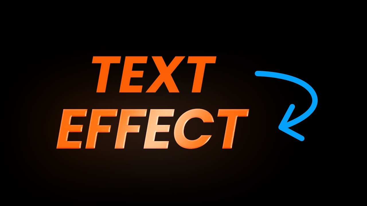ALIGHT MOTION Premium Text Effect (in 1 minute 😉)