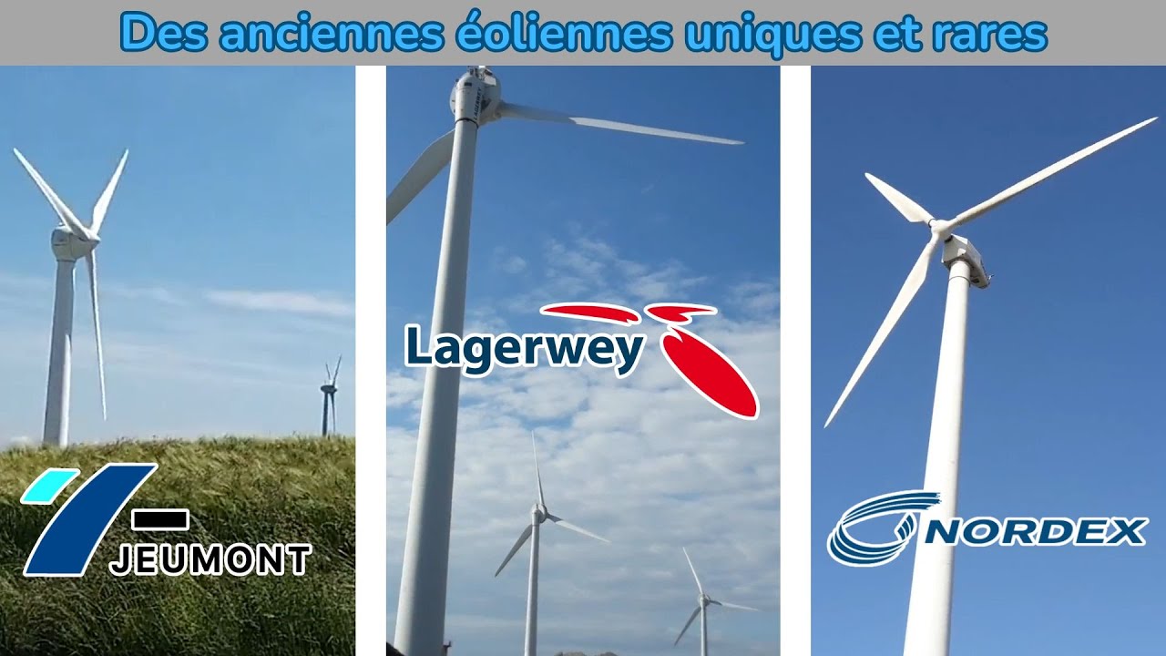 Compilation d'anciennes vidéos d'éoliennes 🌟