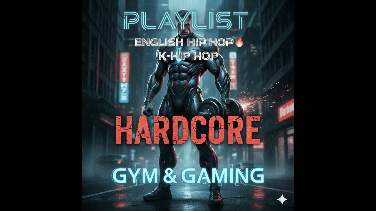 🎶Playlist | 외힙 & 국힙 전투력 상승! 운동/게임할 때 듣는 플레이리스트🔥English Hip Hop & K-Hip Hop HARDCORE GYM & GAMING