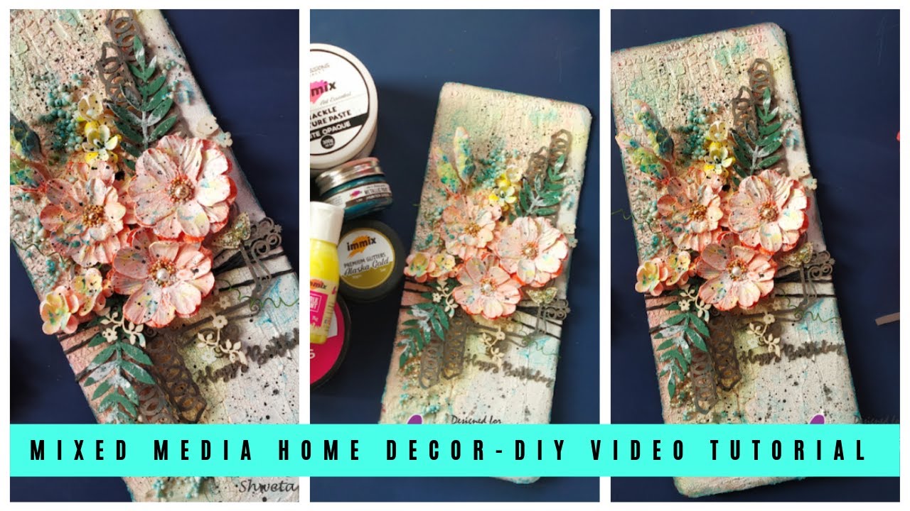 Home Decor  easy to do DIY video tutorial | expressionscraft