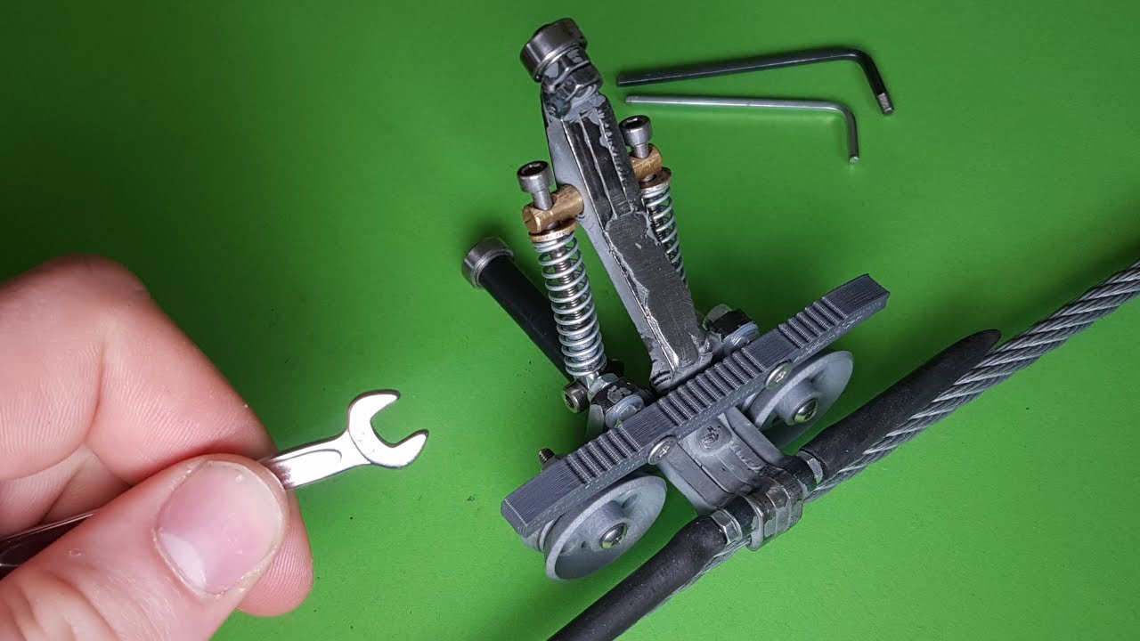 Zerlegt: So funktioniert die Klemme der Seilbahn