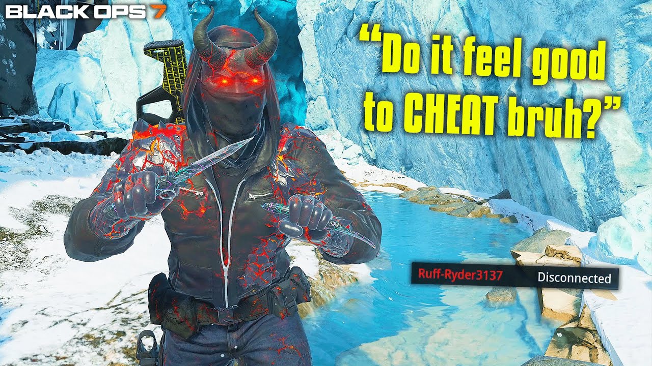 Hey KNIFE MAN, do it feel good to CHEAT bruh?