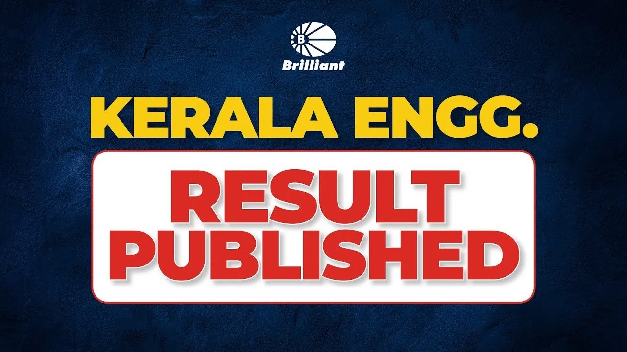 Kerala Engineering Result published | KEAM 2023 | check the result