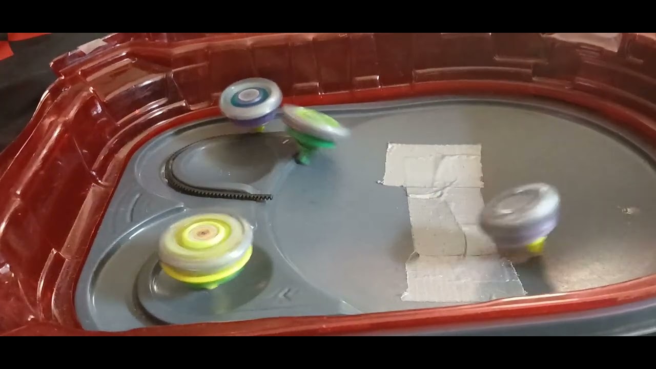 Whe got some beyblade x and they are crazy