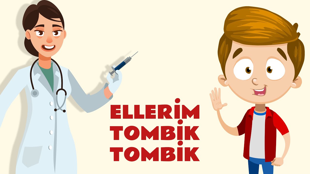Ellerim Tombik Tombik | T&uuml;rk&ccedil;e &Ccedil;ocuk Şarkısı Eğitici &Ccedil;izgi Film Bebek Şarkıları