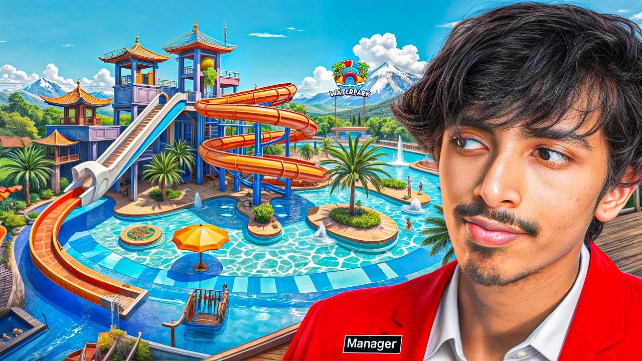 I Opened a WATERPARK! | Waterpark Simulator (DEMO)