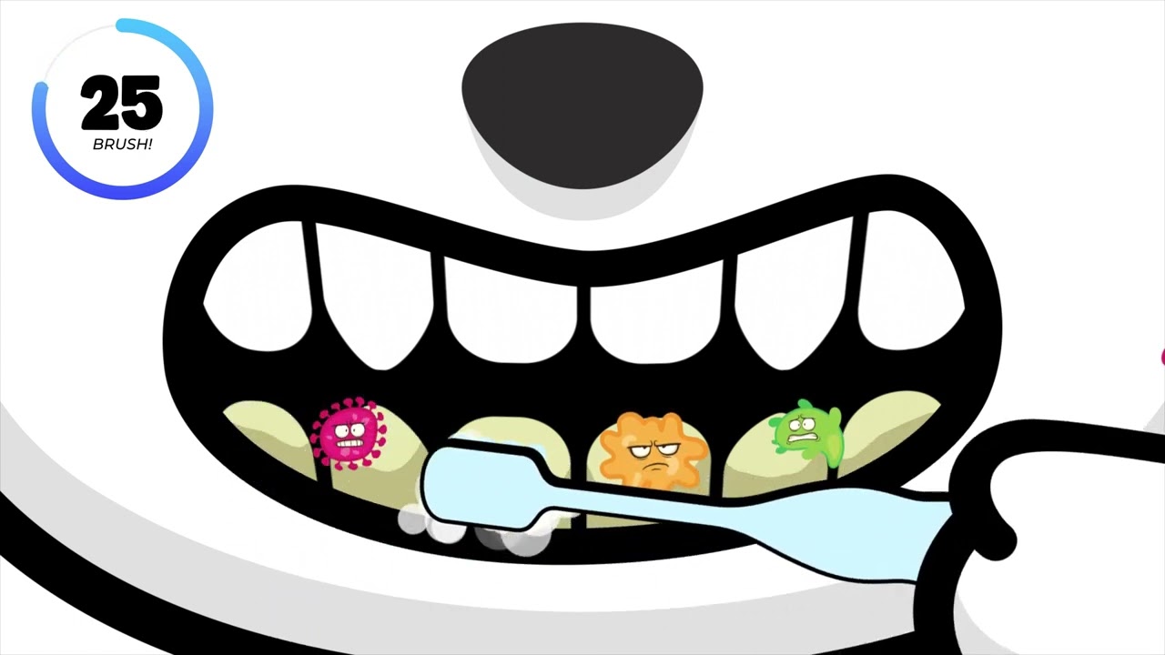 Icy Bear Cubby Buddy Teeth Brush Sequence