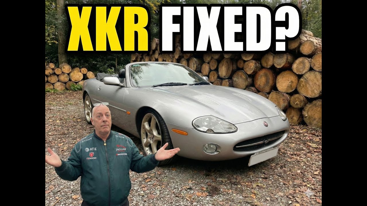 Jaguar XKR P0105, P0171, P0174, P1316, P0300, multiple misfires MAP MAF (Episode 5)
