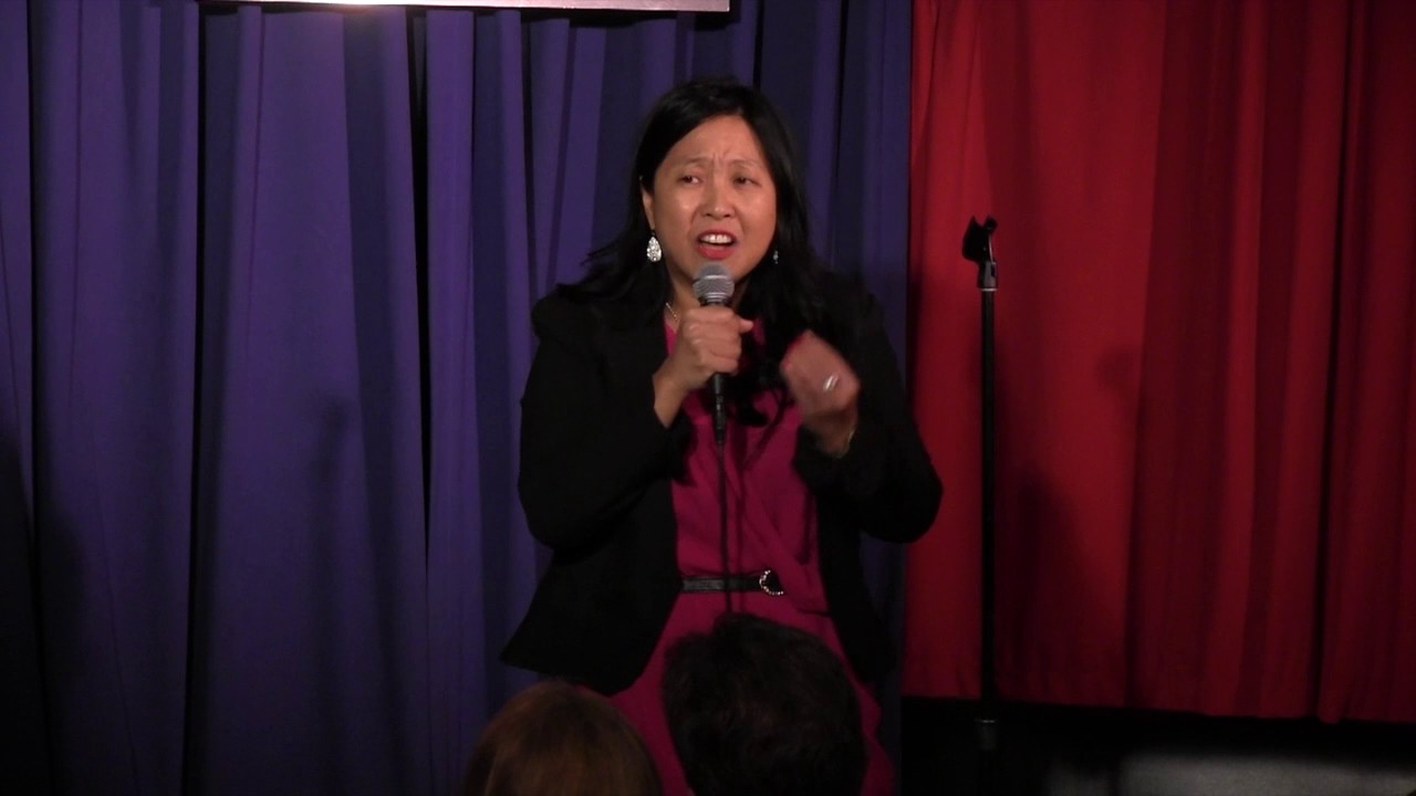 Jean Kim at Gotham Comedy Club on February 26, 2017