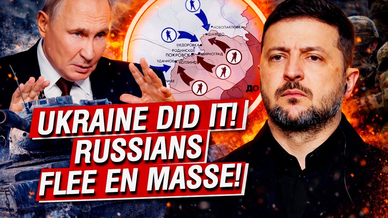5 MINUTES AGO! UKRAINIAN DEFENSE DID THE IMPOSSIBLE! RUSSIANS SURRENDER EN MASSE NEAR POKROVSK!