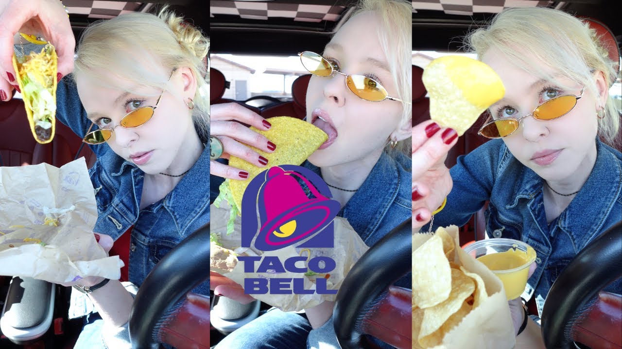 •taco🌮+🔔bell• #mukbang 