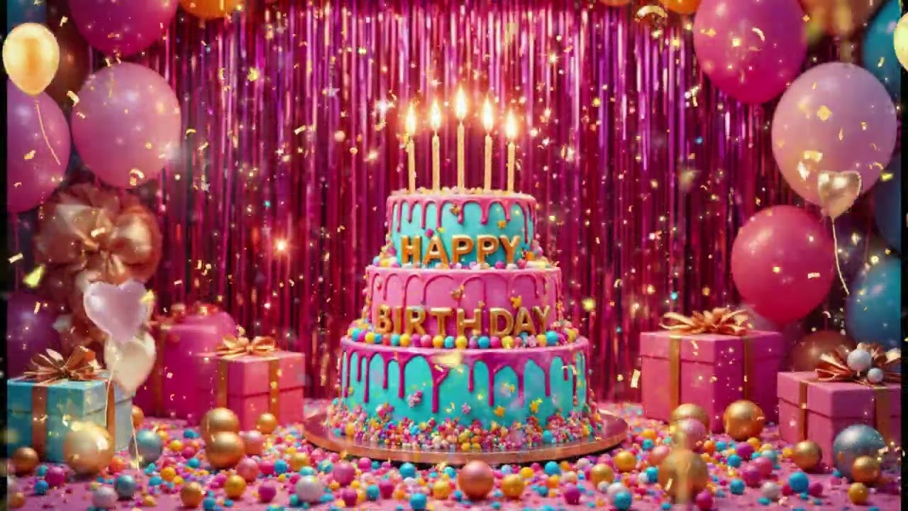 • Countdown to Happy Birthday 🎉💫 Special Day Celebration