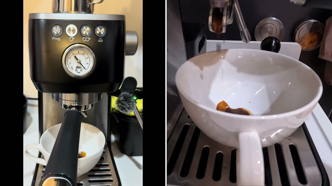 エスプレッソ初心者が憧れだけで本格マシンを買う動画