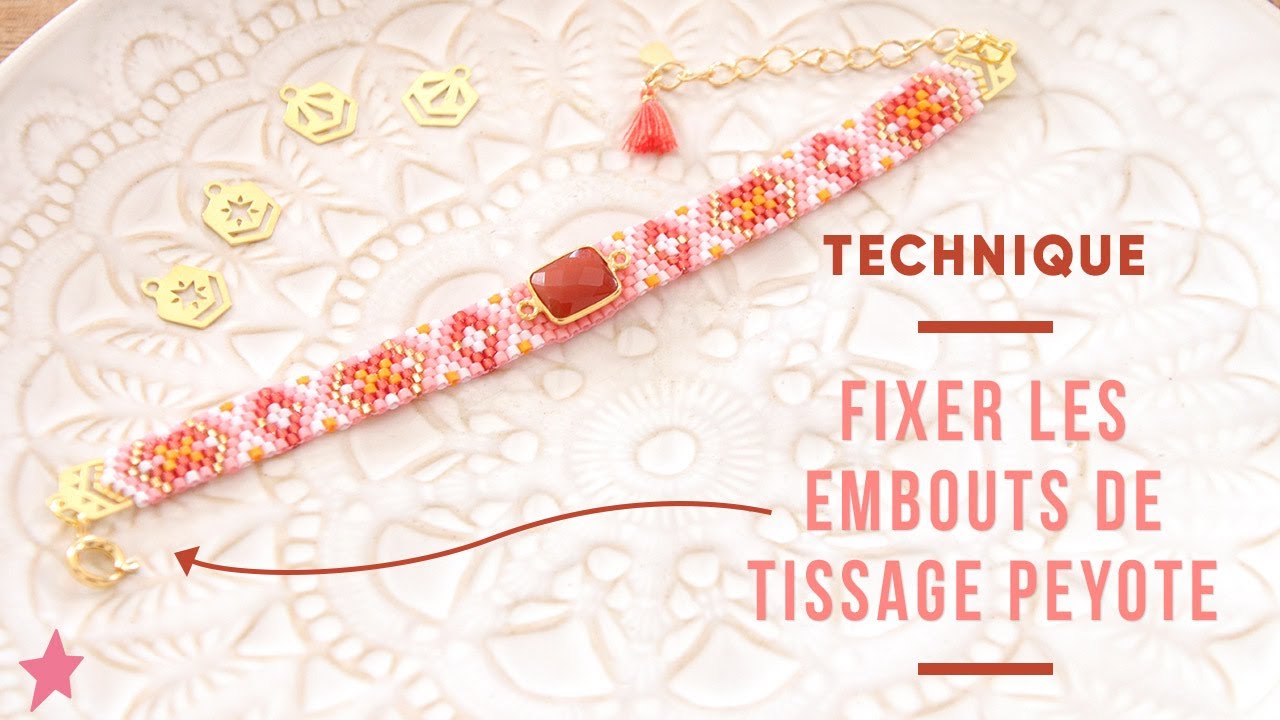 FOCUS | Les embouts de tissage pour bracelet Peyote exclusivit&eacute; Perles and Co