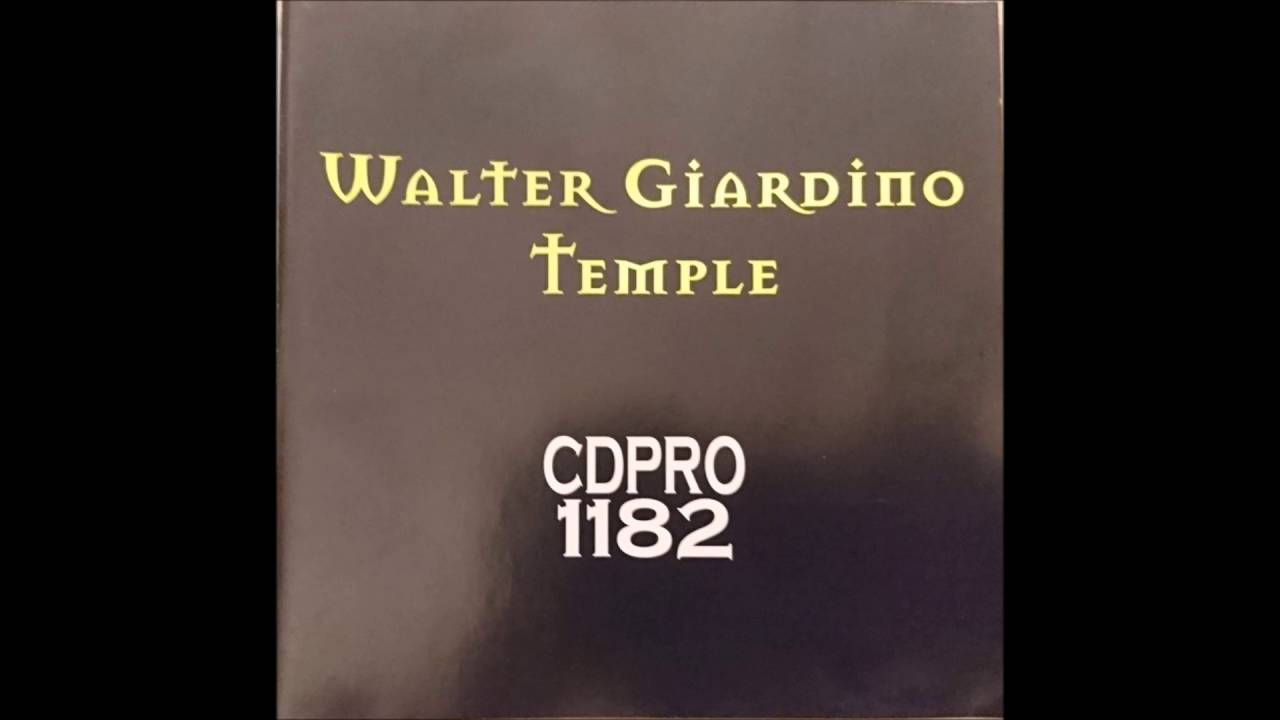 Walter Giardino Temple - CDPRO 1182