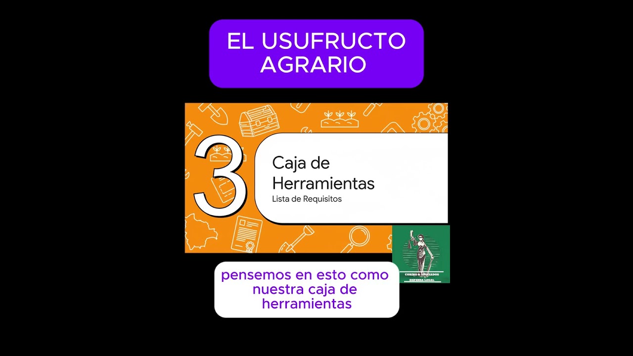 EL USUFRUCTO AGRARIO