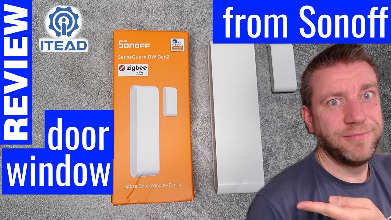 Распаковка нового дверного датчика Sonoff - настройка SensGuard DW-Gen2