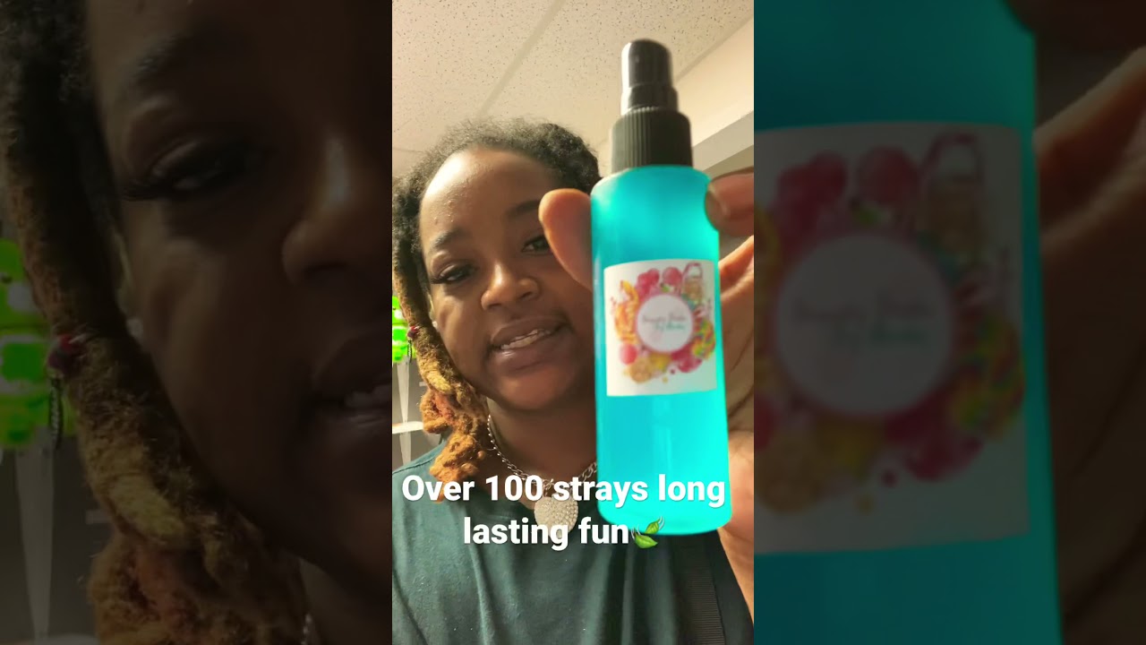 THC cannabis infused mouth spray blue raspberry THC infused