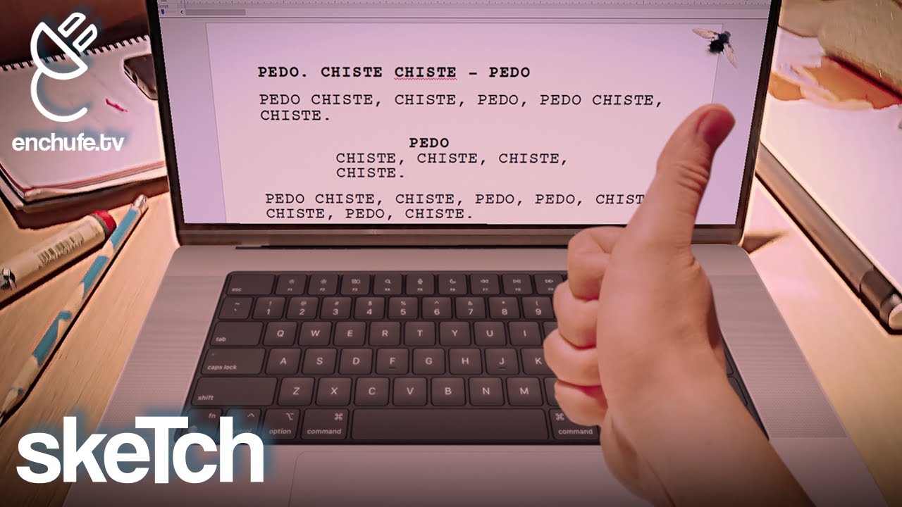Viendo Como Guionista de Enchufetv