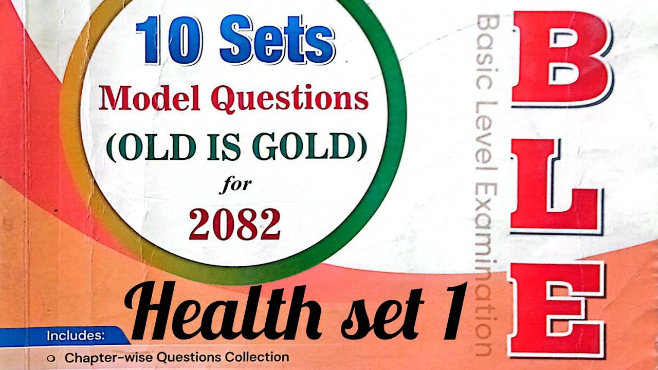 BLE Health SET 1 SOLUTION OF NEEMA PUBLICATION #ble #ble2082 #Health #set1 #Neema #fyp #fypシ #viral 