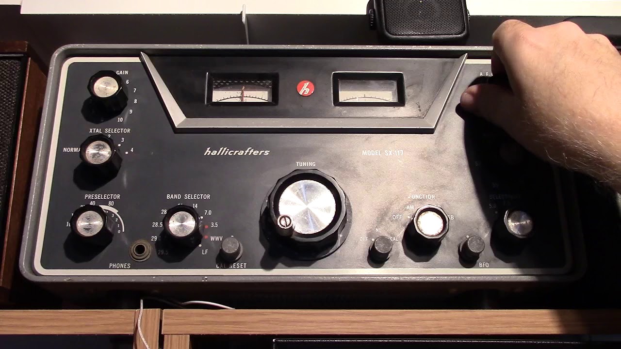 Hallicrafters SX-117 Amateur Receiver, 1962-64