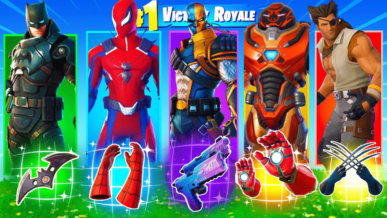 The *RANDOM* ZERO SUPERHERO BOSS Challenge in Fortnite!