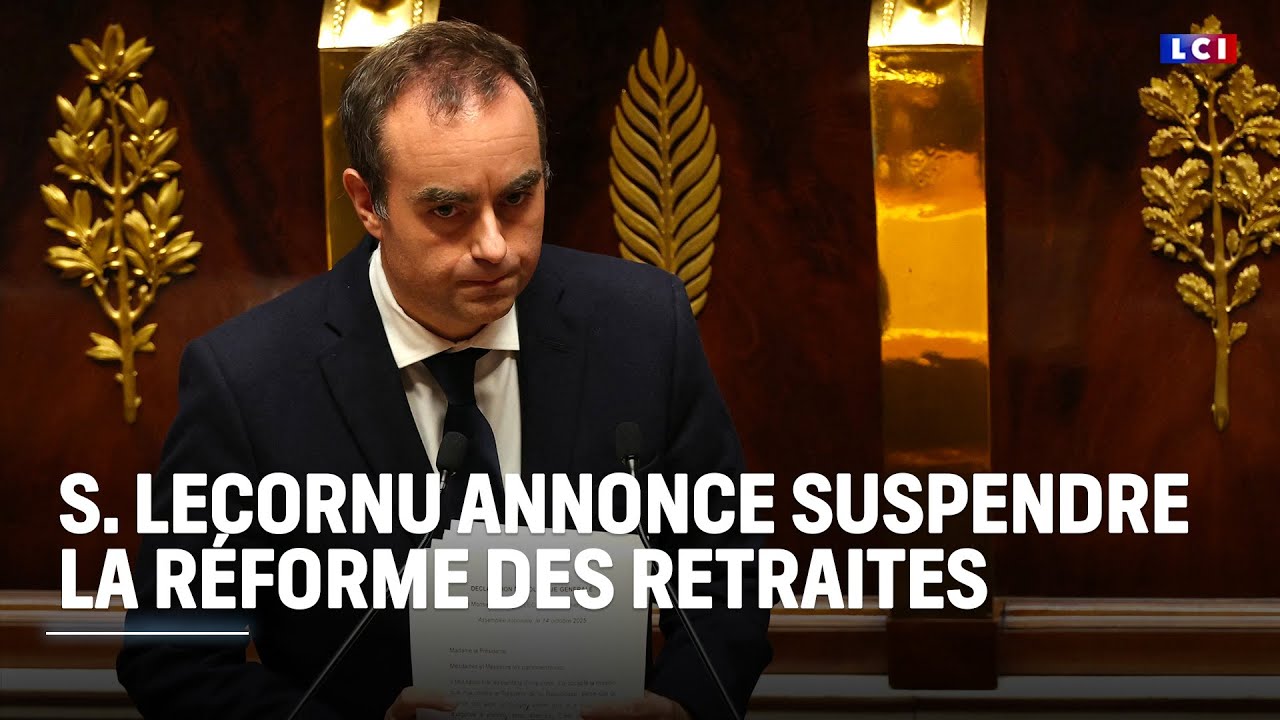 Suspension de la réforme des retraites, 49-3... Le discours de politique générale de S. Lecornu｜LCI