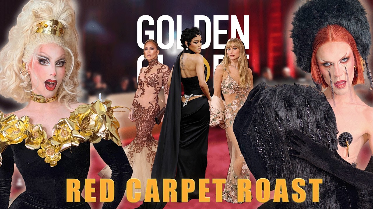 Golden Globes 2026 Fashion ROAST | Utica and Twink Trash | The Stitch S2 Ep. 2