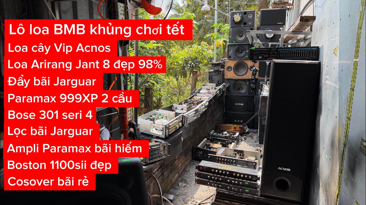 Loa ampli đẩy vang lọc micro chuyên karaoke thanh lý mỗi ngày. Lô BMB khủng mới chưa sử dụng luôn 
