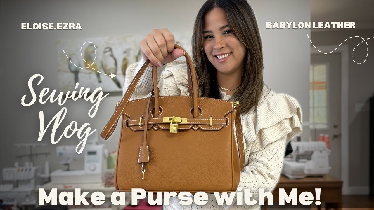 Я сделала сумку Birkin, и вы тоже сможете сделать такую!