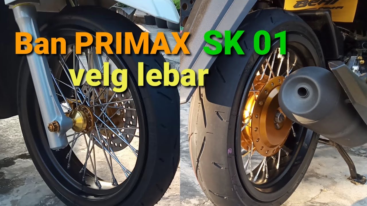 Modifikasi Beat jari-jari RING 14 _ Pasang ban PRIMAX SK01