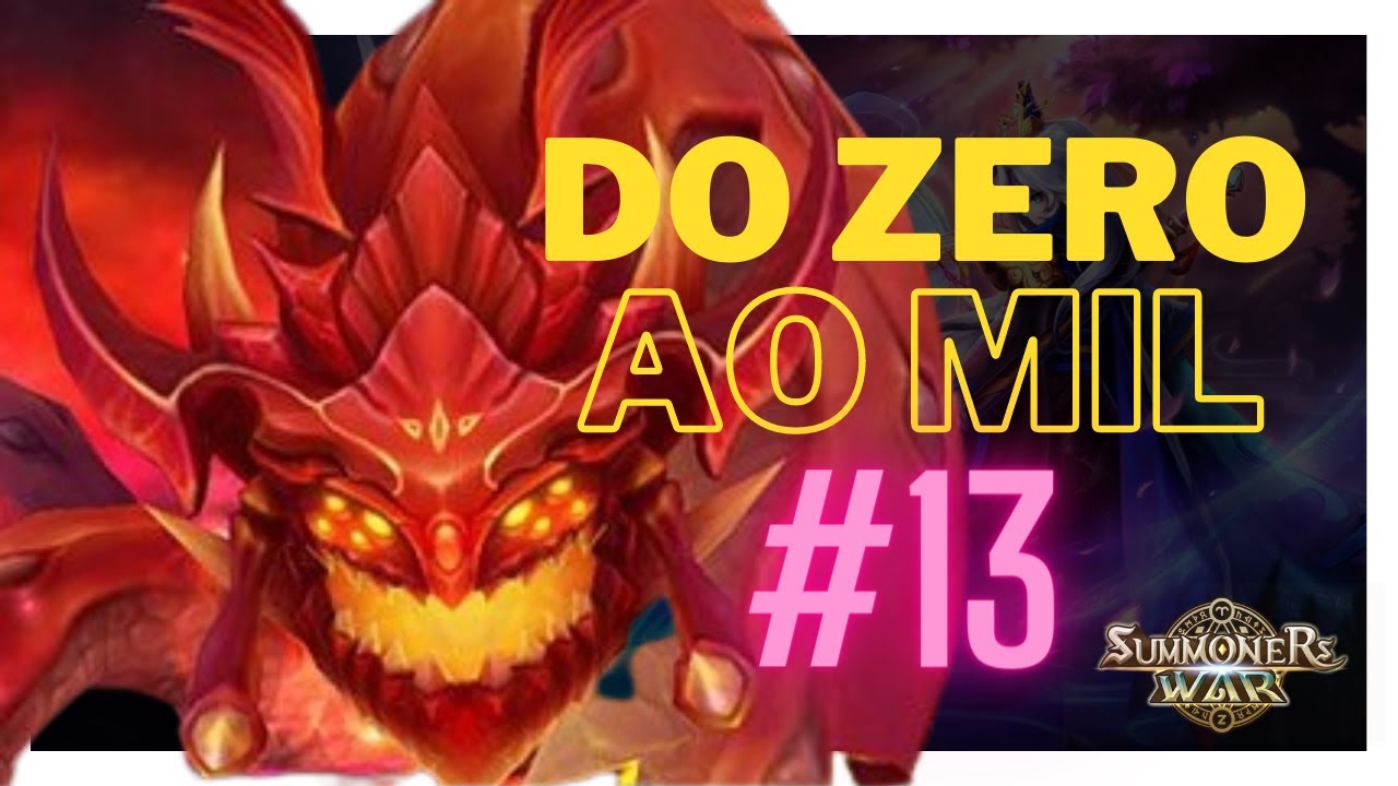 Melhor time Besta de Fogo em Summoners War - Do Zero ao Mil # 13