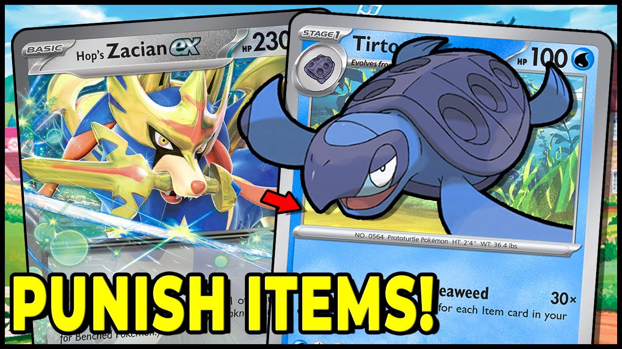 Tirtouga & Zacian Pressure The Board And Punish Their Items!
