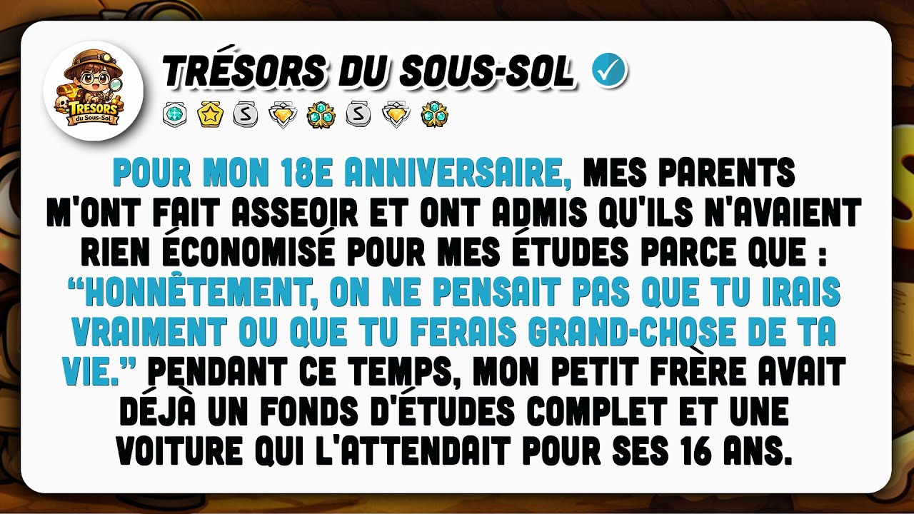 Rien Pour Ma Fac, Tout Pour Mon Frère. Je Trime Seul, Ils S'étonnent De Ma Distance.